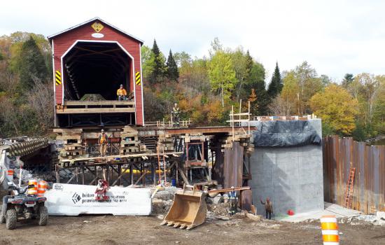 Pont couvert - Sacré-Cœur